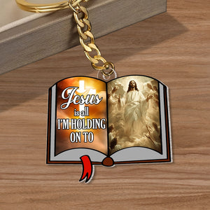 Personalized Gifts For Christian Keychain 02xqtn090125 Jesus I Trust In You - Keychains - GoDuckee