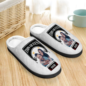 Couple, This Queen Only Has Eyes For, Personalized Home Slippers, Valentine Gift, Couple Gift, 02TOPU030124 - Shoes - GoDuckee