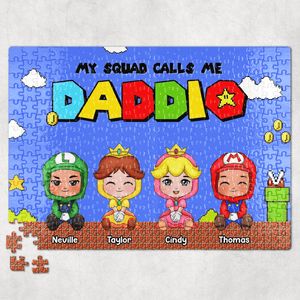 Personalized Gifts For Dad Puzzle 01huhu250524 Father's Day - Jigsaw Puzzles - GoDuckee