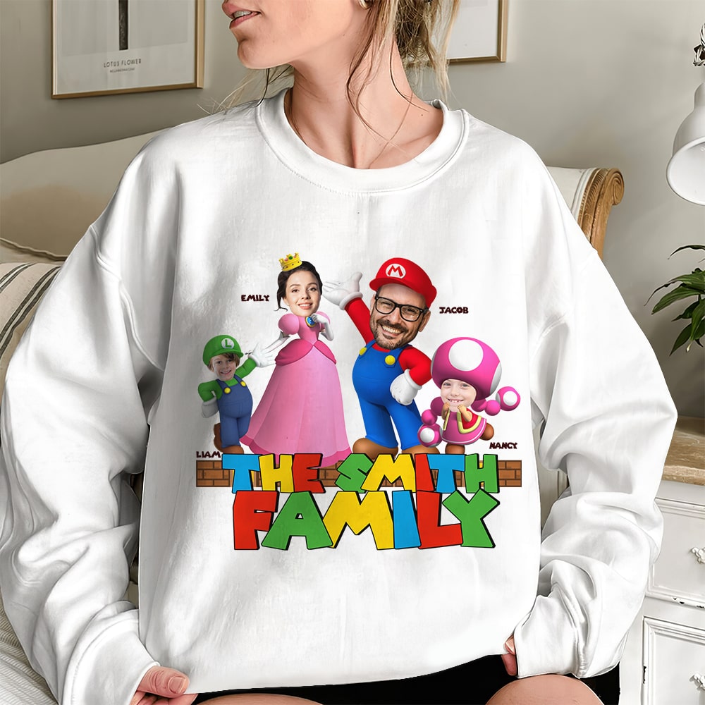 Personalized Family Members T-shirt Gift For The Whole Family, 02OHPU041223 - Shirts - GoDuckee