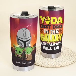 Best Dad In The Galaxy - Personalized Tumbler - TZ-TCTT-05NATN270523HH - Tumbler Cup - GoDuckee