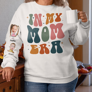 Personalized Gifts For Mom 3D Sweatshirt In My Mom Era - AOP Products - GoDuckee