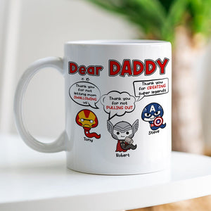 Father, Best Dad Ever, Personalized Mug, Gifts For Dad, 01OHPO190523 - Coffee Mug - GoDuckee