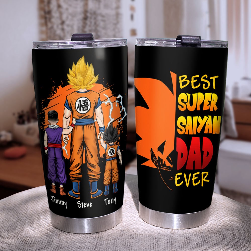 Best Dad Ever, Personalized Tumbler, Gift For Father, 04HTPO310523HH, 081223 - Tumbler Cup - GoDuckee