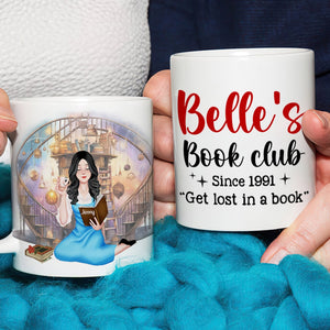 Get Lost in a Book, Personalized Coffee Mug, Gifts For Book Lovers, 01QHTN301123PA - Coffee Mug - GoDuckee