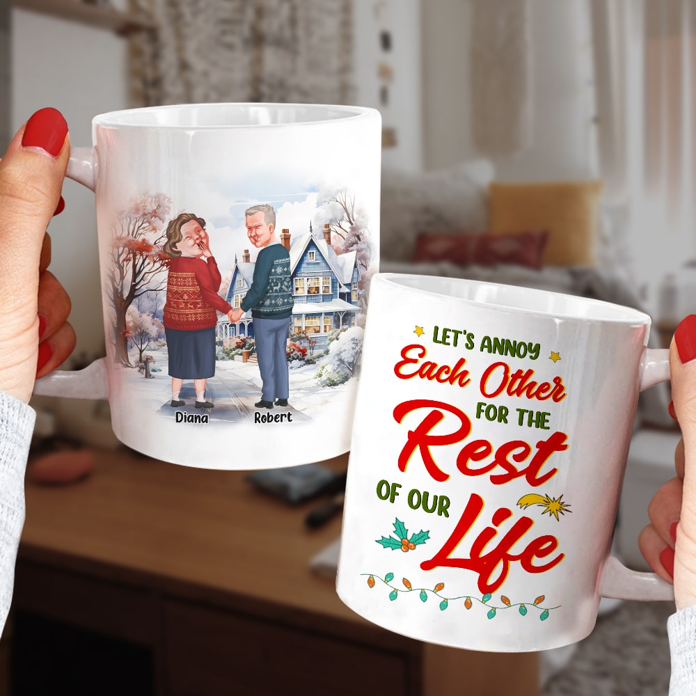 Personalized Coffee Mug - Christmas Gift for Couple - 01TOPO151123DA - Coffee Mug - GoDuckee