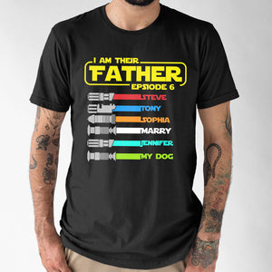 Father, I Am Their Father, Personalized Shirt, Gifts For Dad, 04HUPO260523 - Shirts - GoDuckee