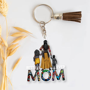 Personalized Gifts For Dad Keychain Best Dad Ever 05qhqn270124pa - Keychains - GoDuckee