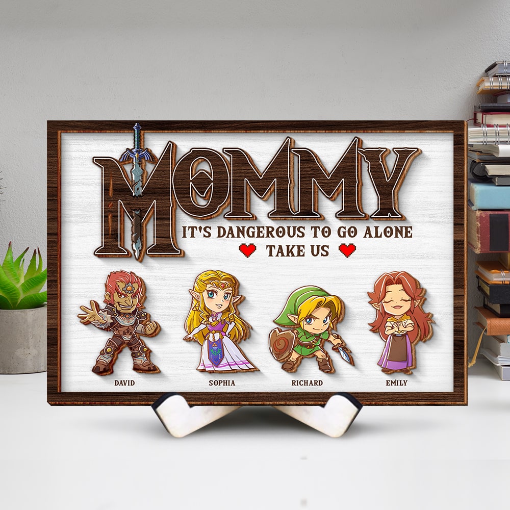 Personalized Gifts For Mom Wood Sign Mommy Take Us 05naqn220324 - Wood Signs - GoDuckee