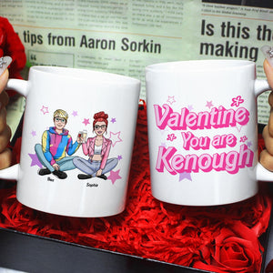 The Couple, Personalized Mug, Gifts For Couple, 01HUPO011223 - Coffee Mug - GoDuckee