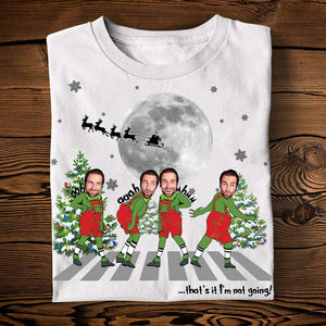 Personalized Gifts For Friends Green Christmas Shirt 02OHLU141024 - Shirts - GoDuckee