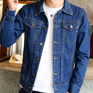 (ZIMO) Men Denim Jacket - Personalized Gifts For here Denim Jacket Quote/Design Mã - Denim Jacket - GoDuckee