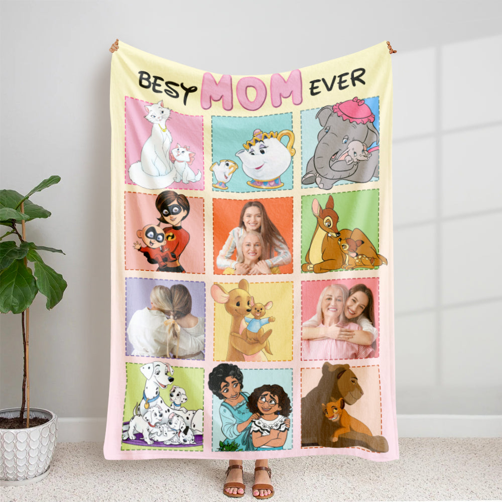 Mother's Day 06HULI100423 Custom Photo Blanket - Blanket - GoDuckee