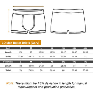 (GARY - quần có đường may) Men Boxer Briefs mẫu (GR-NK-mã id-mã ds-ngày) - Boxer Briefs - GoDuckee