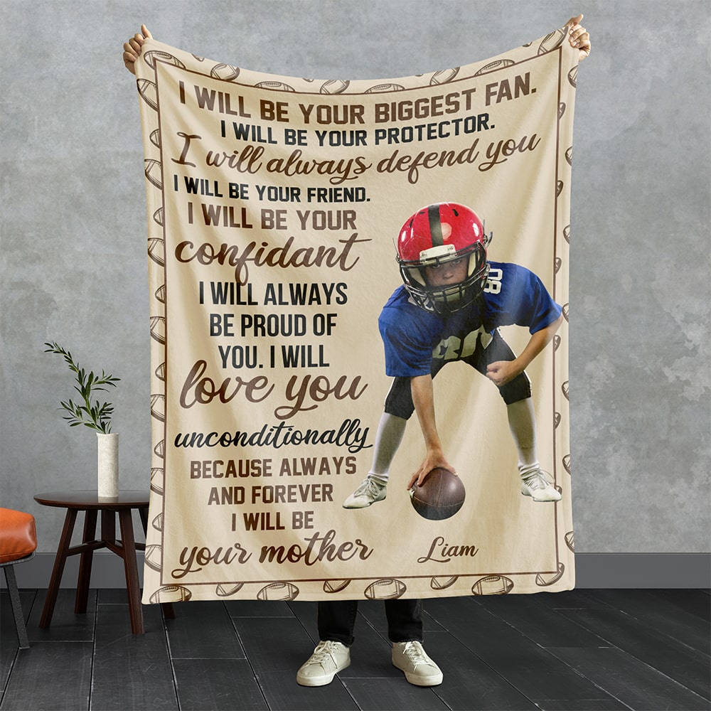 Kids, I Will Be Your Biggest Fan, Personalized Blanket, Gift For Kid, 01OHPU211223 - Blanket - GoDuckee