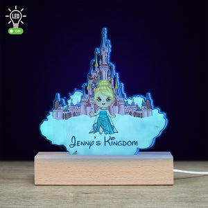 Kid Custom Name 3D Led Light, Gift For Kid, 01NAPO111223HA - Led Night Light - GoDuckee