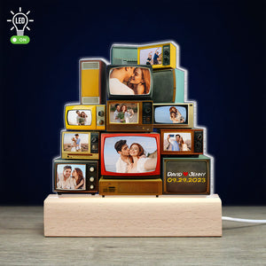 Couple, Your Love Journey Memories with Custom Photo Couple 3D Led Light, Valentine Gift, Couple Gift - Led Night Light - GoDuckee