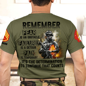 Custom Military Rank Gifts For Veteran 3D Shirt 03toqn090724 - AOP Products - GoDuckee