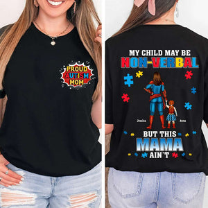 Personalized Gifts For Mom Shirt Proud Autism Mom 04TODT260225PA - Shirts - GoDuckee