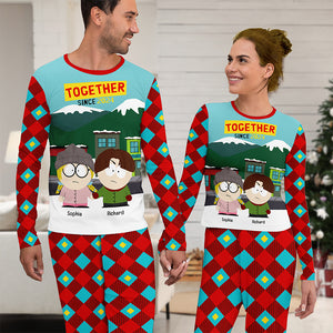 Personalized Gifts For Couple Pajama Set 03toqn261124hg - Pajama Set - GoDuckee