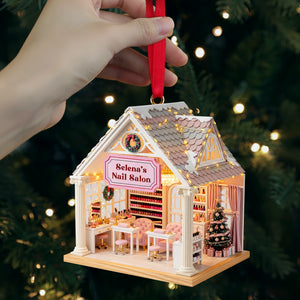 Nail Salon Miniature Acrylic Ornament - Personalized Gifts For Her 06PGLU241025 - Ornament - GoDuckee
