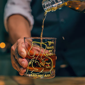 Spicy Love Round Glass - Personalized Gift For Couples 03NALU021225 - Glass - GoDuckee
