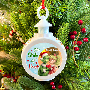 Personalized Gifts For Couple Christmas Ornament 02hudt281024 - Ornament - GoDuckee