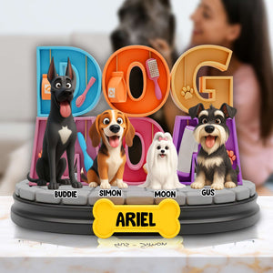 Adorable Dog Acrylic Plaque - Personalized Gifts For Dog Lovers 06TGLU260625 - Shaped Plaques - GoDuckee