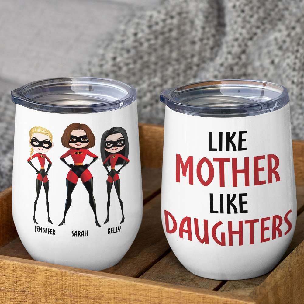 Family Personalized Tumbler 03NTHN210223 - Wine Tumbler - GoDuckee