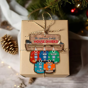 Personalized Christmas Gifts For Ice Hockey Lovers Family Ornament 02hudt141024 - Ornament - GoDuckee