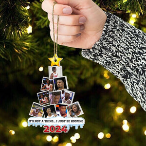 Custom Photo Christmas Gift For Basketball Fans Ornament 03TOMH120824 - Ornament - GoDuckee