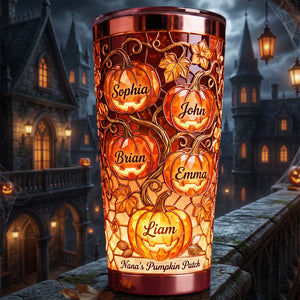 Ookie Grandma Pumpkin Patch 20oz Tumbler - Personalized Gifts For Grandma & Mom 04QHTA170826 - Tumbler Cup - GoDuckee