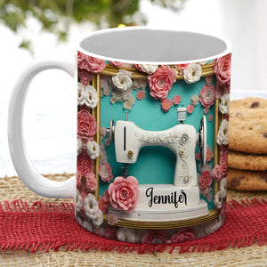 Personalized Gifts For Sewing Lovers Coffee Mug 01OHDT181224 - Coffee Mug - GoDuckee