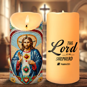 Light Of The World LED Candle - Gifts For God Lovers 01humg160725 - Led Candle - GoDuckee