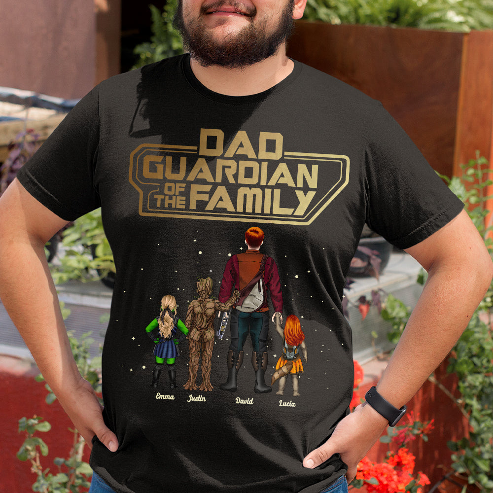 Personalized Gifts For Dad Shirt Dad Of The Family 03qhhn010224hhhg - 2D Shirts - GoDuckee