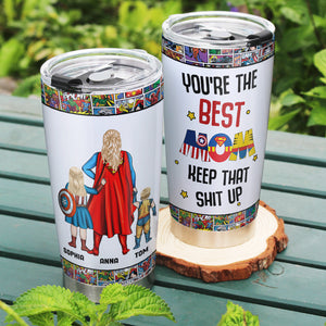 Personalized Gifts For Mom Tumbler You Are The Best Mom 03hutn270324pa - Tumbler Cups - GoDuckee