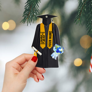Personalized Gifts For Fresh Graduate Christmas Ornament 02ohtn170924 - Ornament - GoDuckee