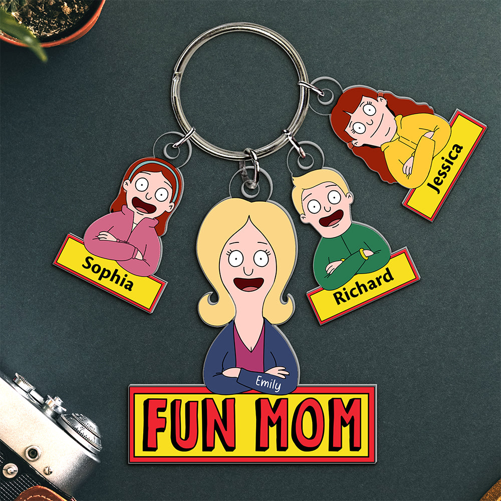 Personalized Gifts For Mom Keychain 02ohqn120225hg - Keychains - GoDuckee