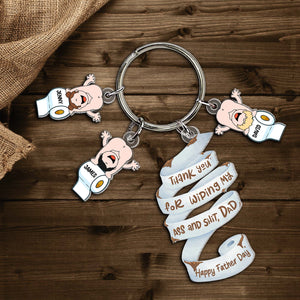 Personalized Gifts For Dad Keychain 07ohtn220524 Father's Day - Keychains - GoDuckee