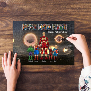 Personalized Gifts For Dad Jigsaw Puzzle 04natn030524pa Fathers Day - Jigsaw Puzzles - GoDuckee
