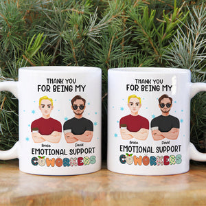 Personalized Christmas Gifts For Coworkers White Mug 02TOLU221124PA - Coffee Mug - GoDuckee