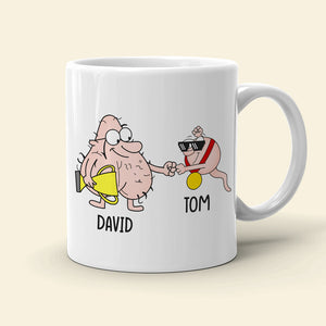 Dear Dad Thanks For Your Contribution To My Existence Personalized Coffee Mug - Coffee Mug - GoDuckee