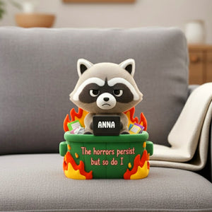 Workday Raccoon Adventures Pillow - Personalized Gifts For Coworkers 06NATN151125 - Pillow - GoDuckee