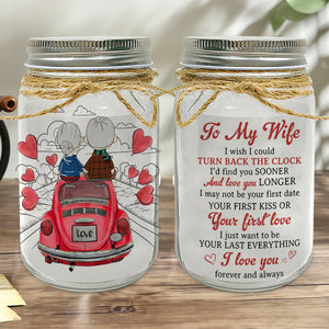 Personalized Gifts For Wife Mason Jar Light 02xqtn231224hg I Love You Forever And Always - Drink Jar - GoDuckee