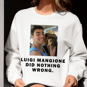 Gifts For Luigi Mangione Shirt Luigi Mangione Did Nothing Wrong 03ACXX111224 - Shirts - GoDuckee