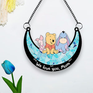 Personalized Gifts For Mom Suncatcher Window Hanging Ornament 01HTMH270424 Mother's Day - Ornaments - GoDuckee