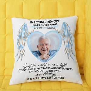 Gifts For Heaven, Personalized Square Pillow, Memorial Gifts - Pillow - GoDuckee