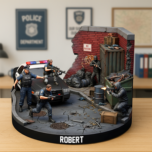 Police Acrylic Plaque - Personalized Gifts For Police Officer 01TOPU070725 - Shaped Plaques - GoDuckee