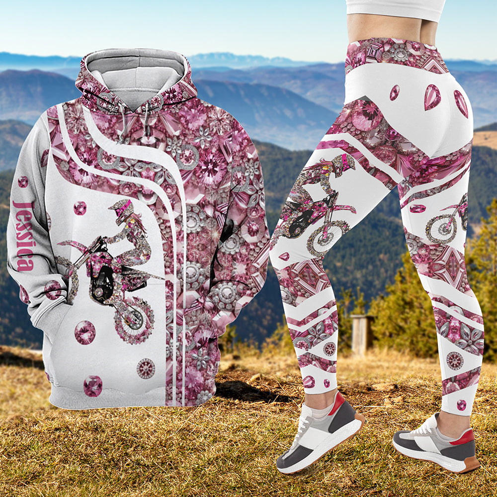 Personalized Gifts For Motocross Lovers Set Hoodie & Leggings 03tgtn060325 - AOP Products - GoDuckee