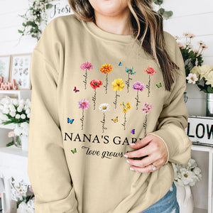 Personalized Gift For Grandma Shirts Birth Month Flower 01ACDT311024 - Shirts - GoDuckee